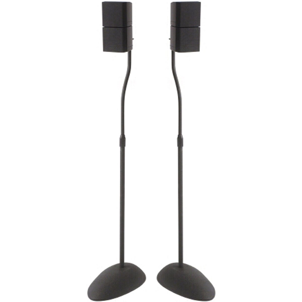 Sanus HTB3B1 Foundations Adjustable Speaker Stand Pair